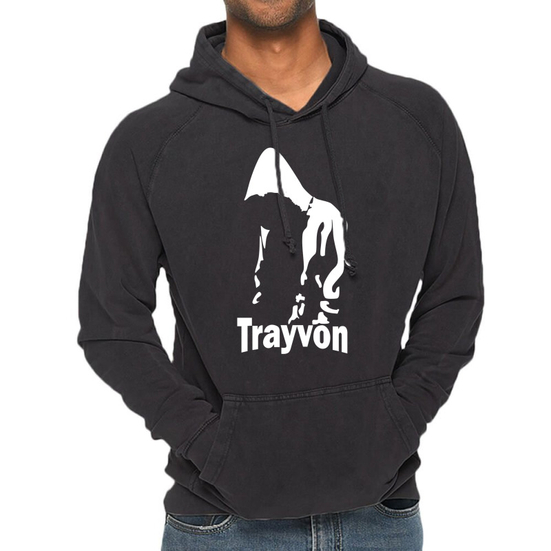 The Trayvon Martin Silhouette Design Vintage Hoodie | Artistshot