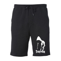 The Trayvon Martin Silhouette Design Fleece Short | Artistshot