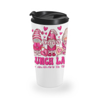 Lunch Lady Teacher Squad Valentines Day Gnomes Hol Travel Mug | Artistshot