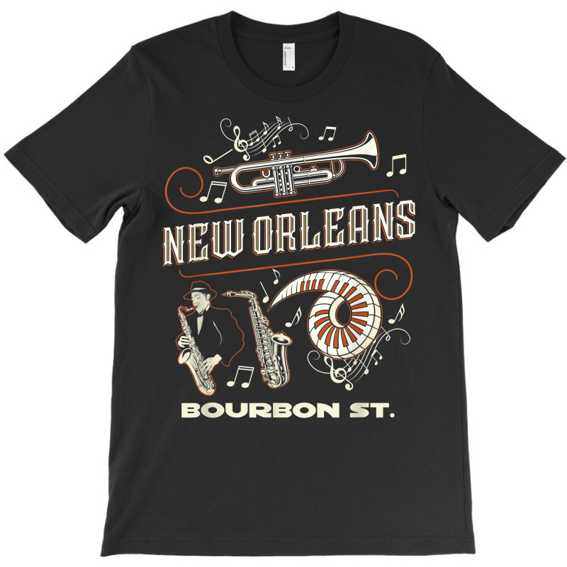 New Orleans Louisiana Jazz Festival Vintage T Shir T-shirt | Artistshot