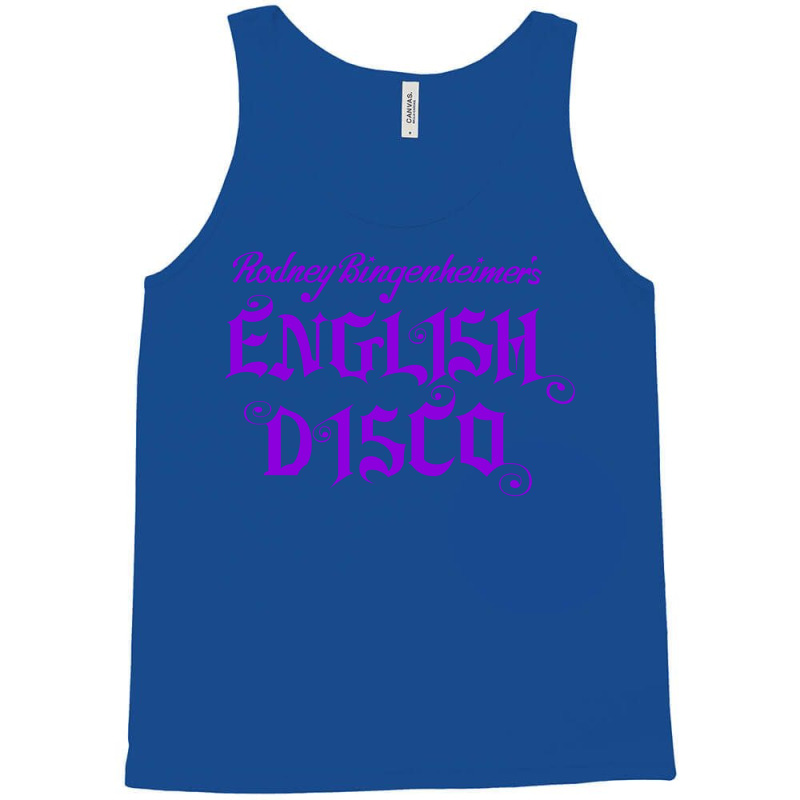 Bingenheimer's English Disco Tank Top by salvanspiza3 | Artistshot