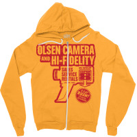 Olsen Camera Zipper Hoodie | Artistshot