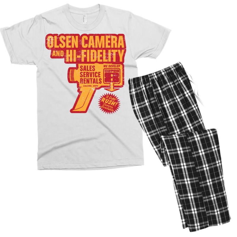 Olsen Camera Men's T-shirt Pajama Set by gulfanarkamg | Artistshot