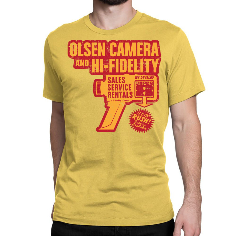 Olsen Camera Classic T-shirt by gulfanarkamg | Artistshot