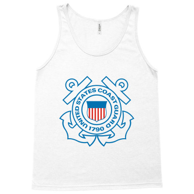 Us Coast Guard Emblem,coast Guard Gift Tank Top Designed By Afertipo