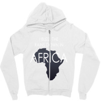 I Bless The Rains Down In Africa 1 Zipper Hoodie | Artistshot