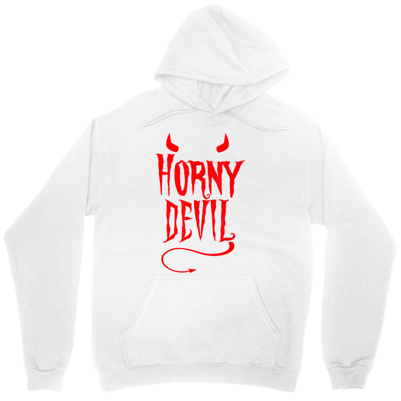 Horny Devil Sexy Sinner Horns Tail Adult Sinful Hu Unisex Hoodie | Artistshot