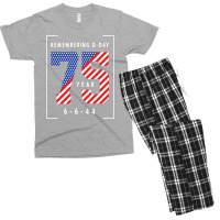 D-day 75th Anniversary June 6th, 1944 Wwii Memorial Men's T-shirt Pajama Set | Artistshot