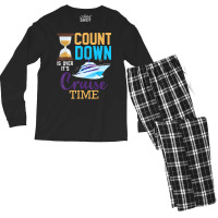 Countdown Is Over 2023 Cruise Time Cruising Trip M Men's Long Sleeve Pajama Set | Artistshot