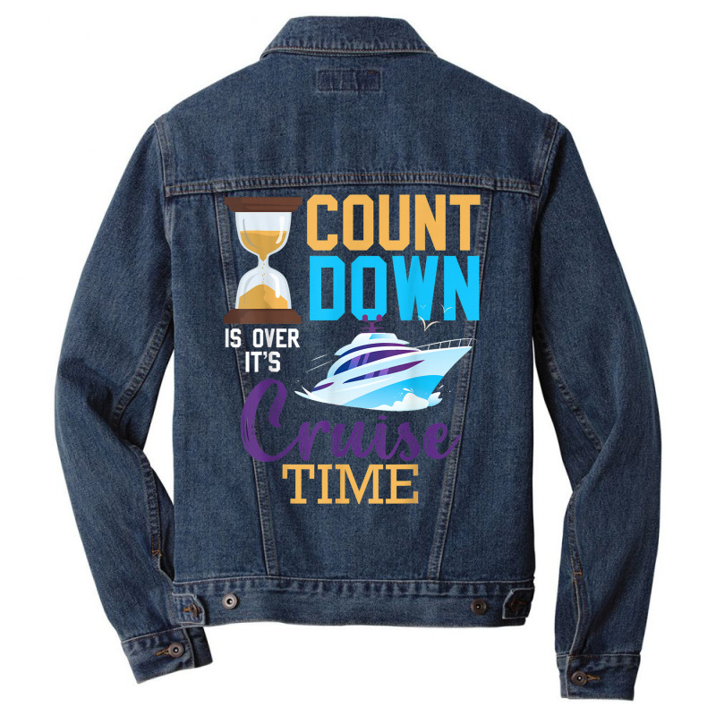 Countdown Is Over 2023 Cruise Time Cruising Trip M Men Denim Jacket | Artistshot