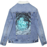 Magical Forest Land Unisex Sherpa-lined Denim Jacket | Artistshot