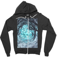 Magical Forest Land Zipper Hoodie | Artistshot