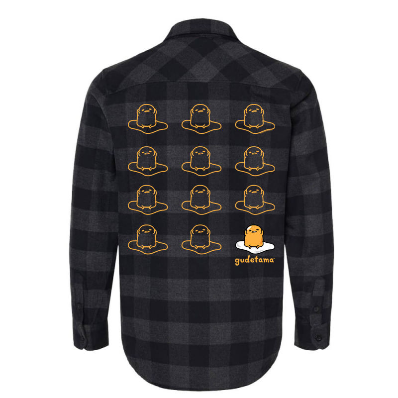 Gudetama The Lazy Egg Real Sweatshirt Flannel Shirt | Artistshot