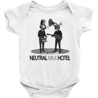 #neutral Milk Hotel Music Baby Bodysuit | Artistshot