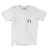 Retro Arcade Pang   Vector Illustration Pocket T-shirt | Artistshot