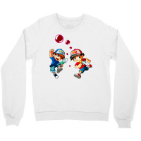 Retro Arcade Pang   Vector Illustration Crewneck Sweatshirt | Artistshot