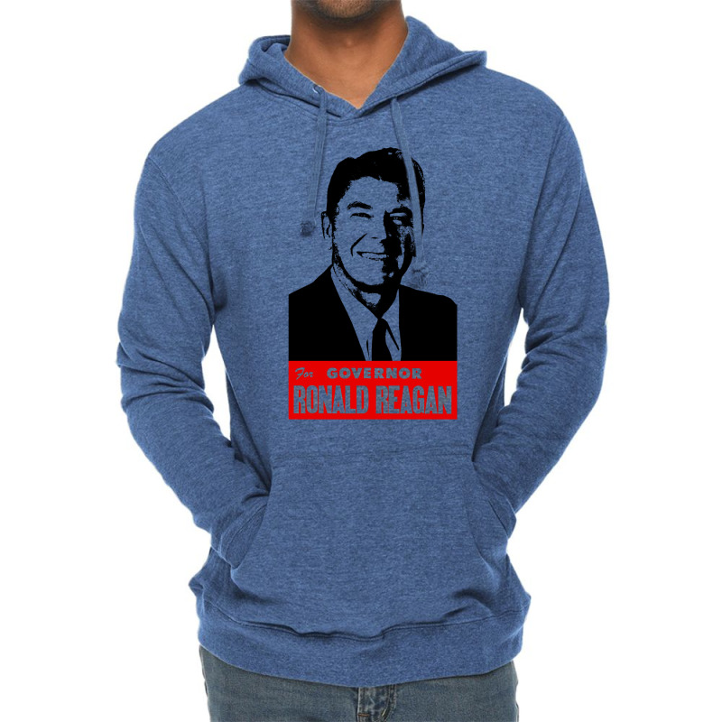 Reagan For Governor Lightweight Hoodie by tazawiwaimand | Artistshot