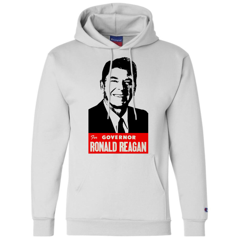 Reagan For Governor Champion Hoodie by tazawiwaimand | Artistshot