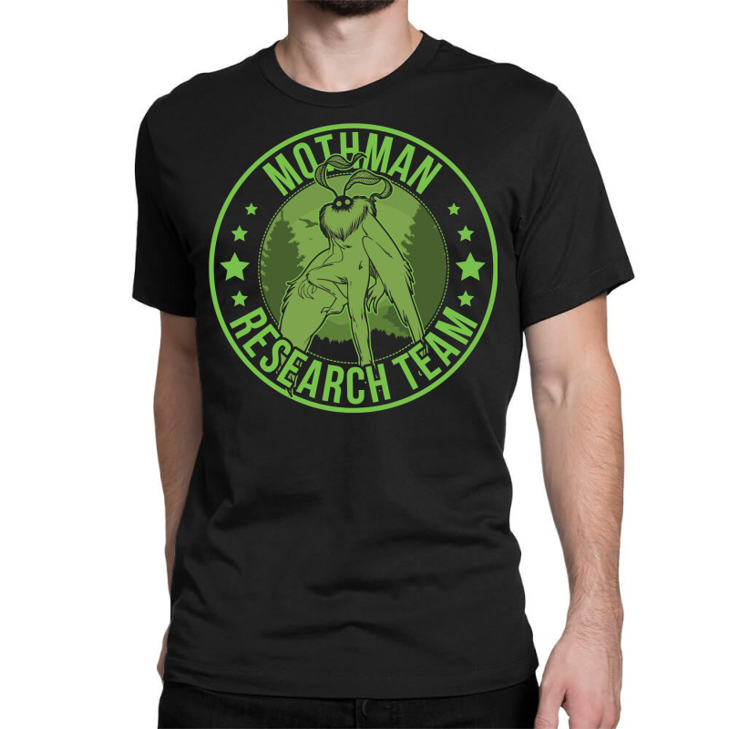 Mothman Hide & Seek Research Team Champion Cryptid Classic T-shirt by bellaaa | Artistshot