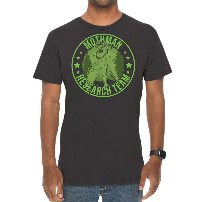 Mothman Hide & Seek Research Team Champion Cryptid Vintage T-Shirt by bellaaa | Artistshot