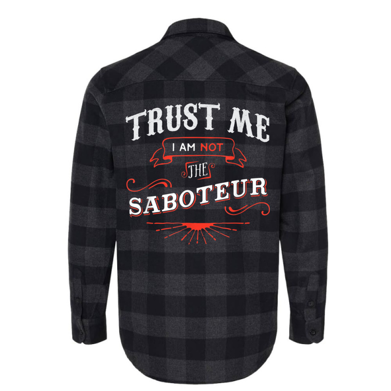 Board Game Funny T Shirt Trust Me I Am Not The Sab Flannel Shirt by mheny | Artistshot