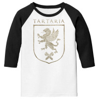 Tartaria   Tartarian Empire Griffin, Tartary Famil Youth 3/4 Sleeve | Artistshot