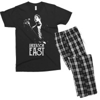 Anderson   White Stencil 2 East Men's T-shirt Pajama Set | Artistshot