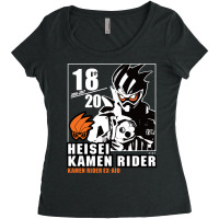 Kamen Rider Ex Aid Heisei Rider Anniversary Long S Women's Triblend Scoop T-shirt | Artistshot