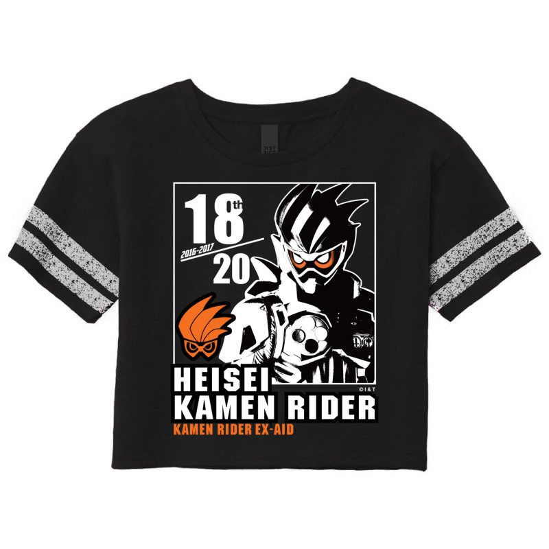 Kamen Rider Ex Aid Heisei Rider Anniversary Long S Scorecard Crop Tee by wafaha | Artistshot