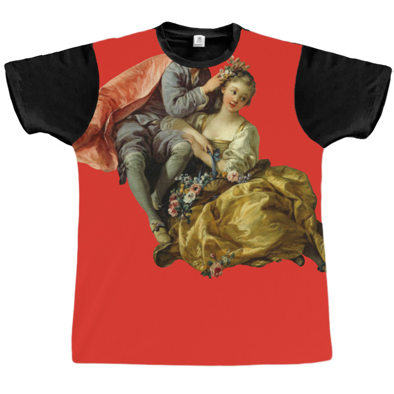 Rococo Cuties 2 Graphic T-shirt | Artistshot