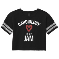 Cardiology Is My Jam Cardiology Cardiologist Heart Scorecard Crop Tee | Artistshot