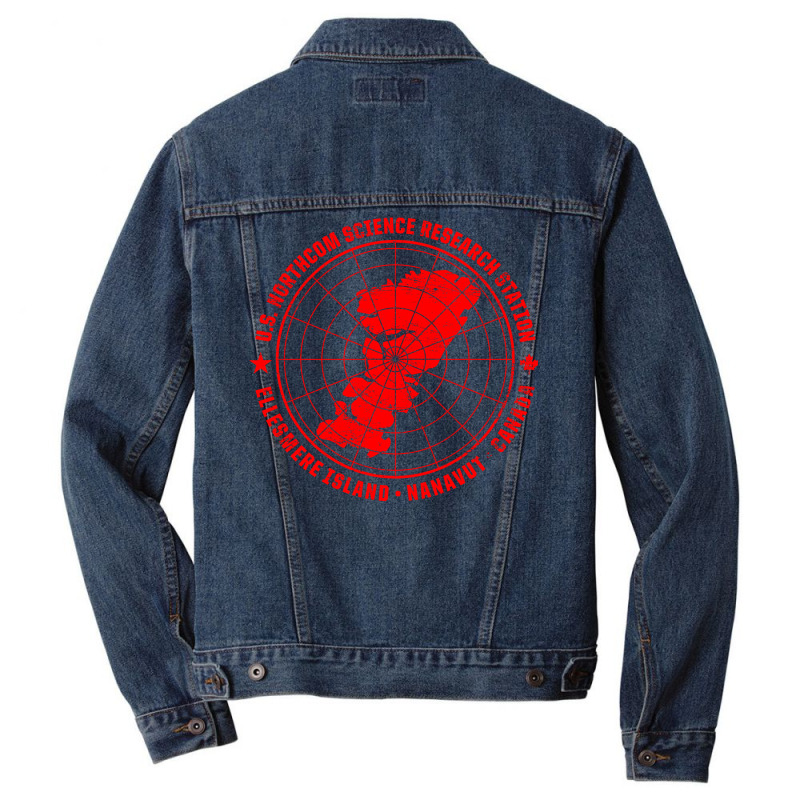 Us Northcom Science Research Station Men Denim Jacket by reedoykpzai | Artistshot