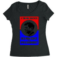 Jfk Kennedy For President Women's Triblend Scoop T-shirt | Artistshot