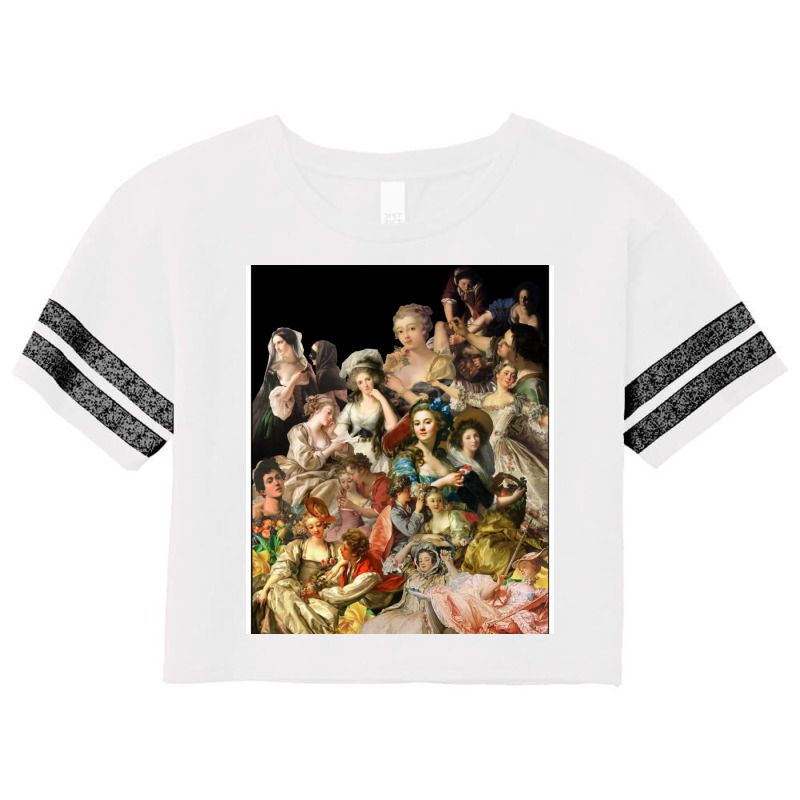 Art History Collection Scorecard Crop Tee by toglisetarhp | Artistshot