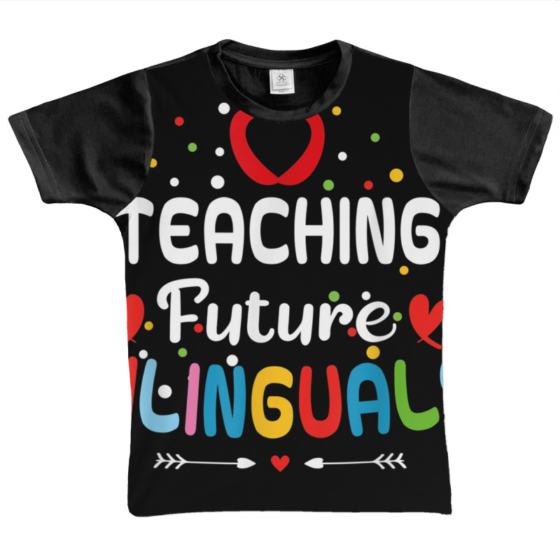 Teaching Future Bilinguals   Spanish Teachers Back Graphic Youth T-shirt by terrilyn | Artistshot