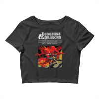 Dungeons & Dragons Vintage Basic Rules Cover Long Crop Top | Artistshot