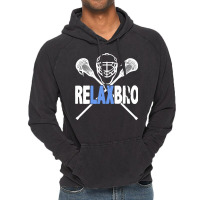 Relax Bro Funny Lacrosse Player Lax Lover Sarcasm Vintage Hoodie | Artistshot