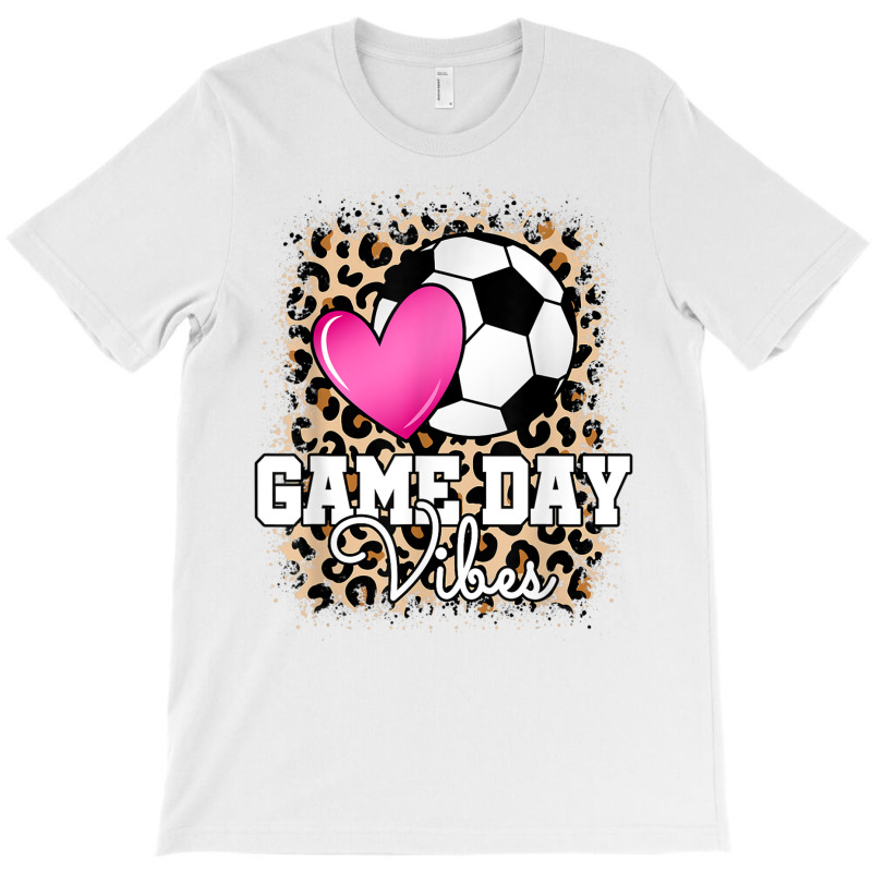 Game Day Soccer Leopard Print Women Girls Soccer T T-shirt | Artistshot