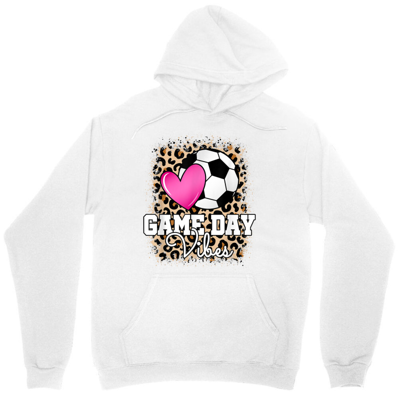 Game Day Soccer Leopard Print Women Girls Soccer T Unisex Hoodie | Artistshot