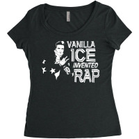 Vanilla Ice Invented Rap Women's Triblend Scoop T-shirt | Artistshot