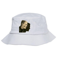 Vintage Frankenstein Shadow (side Profile) Vintage Bucket Hat | Artistshot