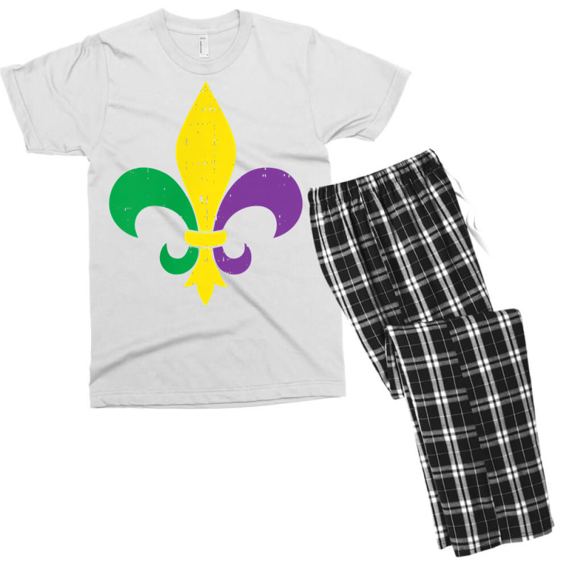 Jester Har Pocket Mardi Gras Party Parade Carnival Men's T-shirt Pajama Set | Artistshot