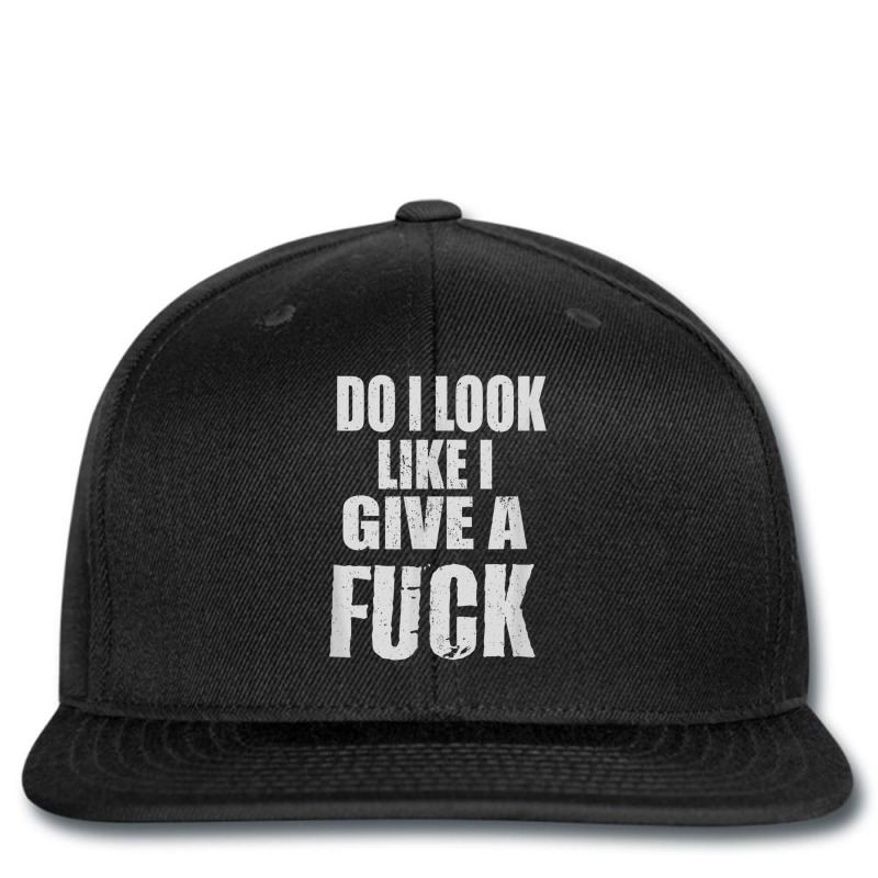 Funny Adult Cussing Do I Look Like I Give A Fuck T Printed hat by imelde | Artistshot