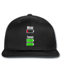 Womens Tired Twin Mom Low Battery Charge T Shirt Printed Hat | Artistshot