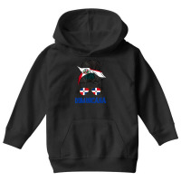 Dominicana For Girl Dominican Flag For Women Domin Youth Hoodie | Artistshot