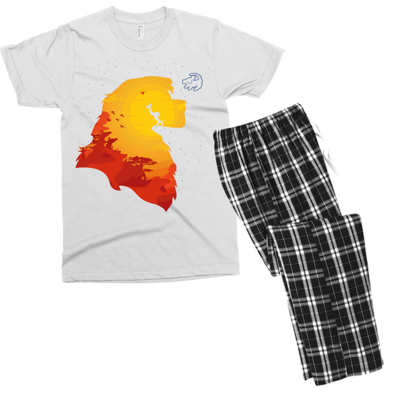 The King Of The Animals Men's T-shirt Pajama Set by mennnontohg | Artistshot