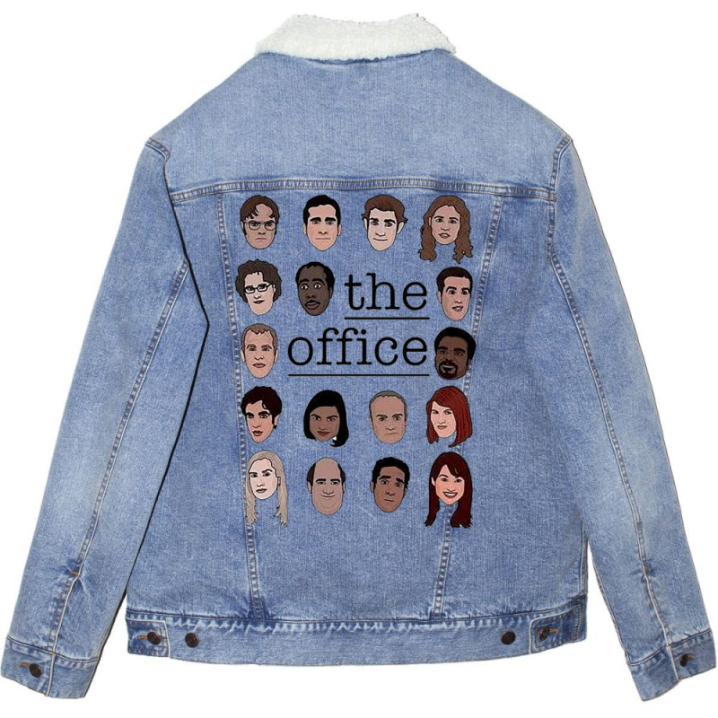 The Office 4 Unisex Sherpa-Lined Denim Jacket by mennnontohg | Artistshot