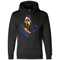 The Scream Full Color Champion Hoodie | Artistshot