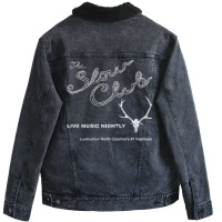 The Slow Club Unisex Sherpa-lined Denim Jacket | Artistshot