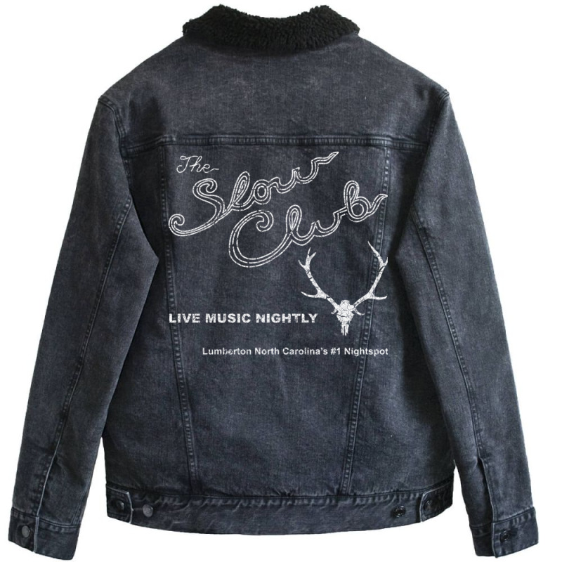 The Slow Club Unisex Sherpa-Lined Denim Jacket by mennnontohg | Artistshot